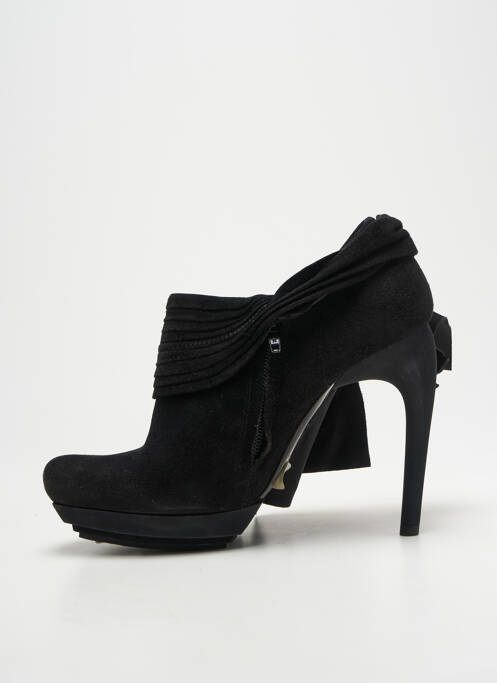 Bottines/boots bout rond talon haut de 10cm et plus noir BALENCIAGA femme