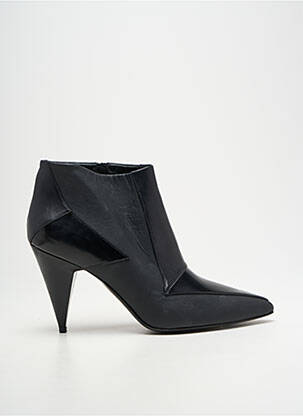 Bottines/boots matière lisse talon de 7 à 9cm noir PIERRE HARDY femme