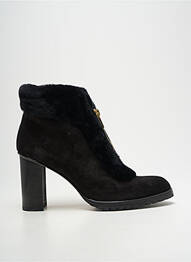 Bottines/boots nubuck talon de 7 à 9cm noir SARAH FLINT femme