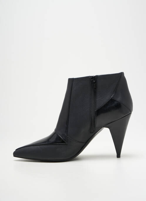 Bottines/boots matière lisse talon de 7 à 9cm noir PIERRE HARDY femme