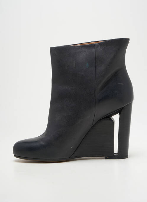 Bottines/boots tissage satiné talon haut de 10cm et plus noir MAISON MARTIN MARGIELA femme