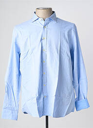 Chemise manches longues imprimé fantaisie bleu HACKETT homme