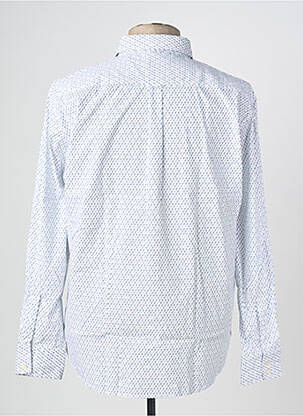Chemise manches longues imprimé fantaisie blanc HUGO BOSS homme