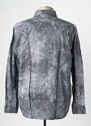 Chemise manches longues poches gris HUGO BOSS homme
