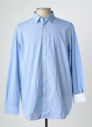 Chemise manches longues imprimé fantaisie bleu HACKETT homme
