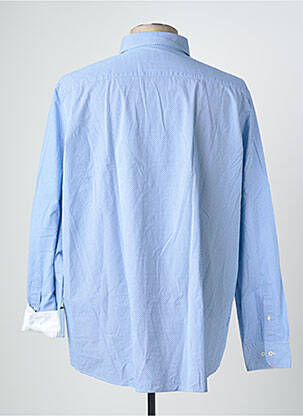 Chemise manches longues imprimé fantaisie bleu HACKETT homme