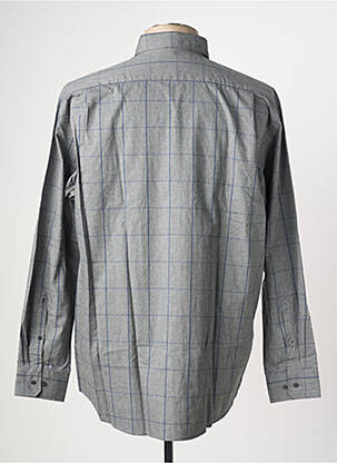Chemise manches longues coupe droite gris SEIDEN STICKER homme