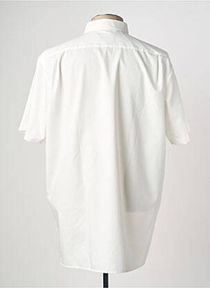 Chemise manches courtes poches beige SEIDEN STICKER homme