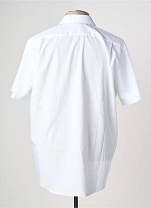 Chemise manches courtes poches blanc SEIDEN STICKER homme