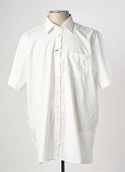 Chemise manches courtes beige SEIDEN STICKER pour homme seconde vue