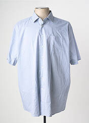 Chemise manches courtes bleu SEIDEN STICKER pour homme seconde vue