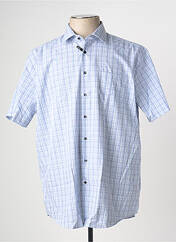 Chemise manches courtes bleu SEIDEN STICKER pour homme seconde vue