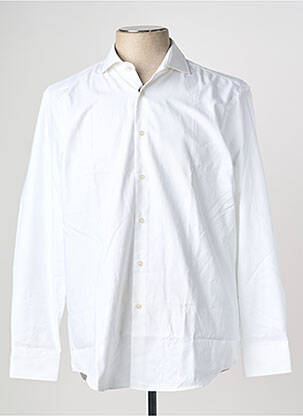 Chemise manches longues blanc HUGO BOSS homme