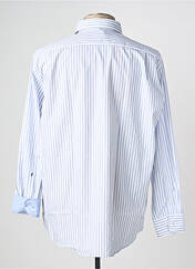 Chemise manches longues bleu SEIDEN STICKER pour homme seconde vue