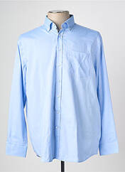 Chemise manches longues bleu SEIDEN STICKER pour homme seconde vue