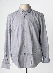 Chemise manches longues gris HUGO BOSS pour homme seconde vue