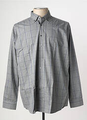 Chemise manches longues gris SEIDEN STICKER pour homme seconde vue