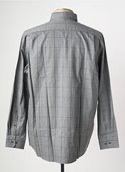 Chemise manches longues gris SEIDEN STICKER pour homme seconde vue