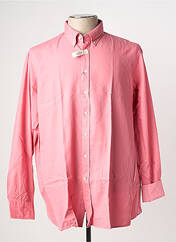 Chemise manches longues rose HACKETT pour homme seconde vue