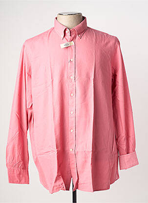 Chemise manches longues rose HACKETT homme