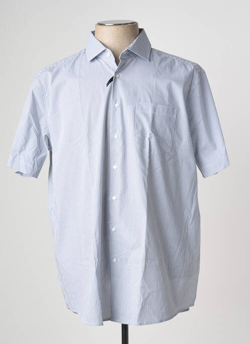 Chemise manches courtes gris SEIDEN STICKER pour homme