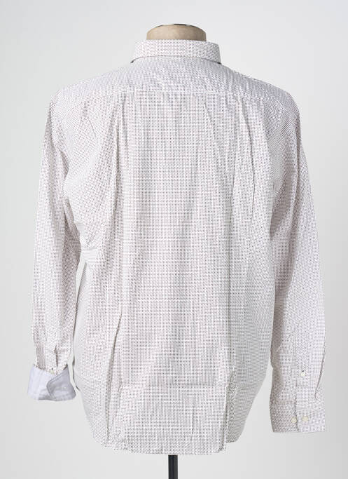 Chemise manches longues beige HUGO BOSS pour homme