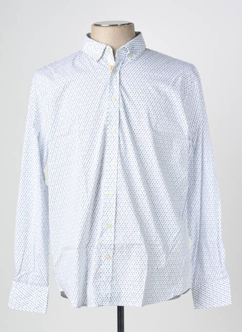 Chemise manches longues blanc HUGO BOSS pour homme