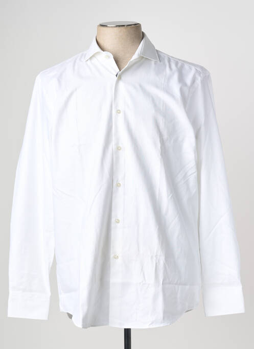 Chemise manches longues blanc HUGO BOSS pour homme