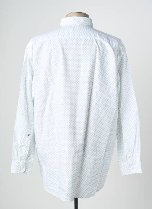 Chemise manches longues blanc SEIDEN STICKER pour homme