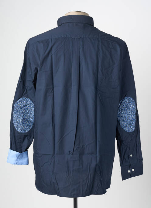 Chemise manches longues bleu EDEN PARK pour homme