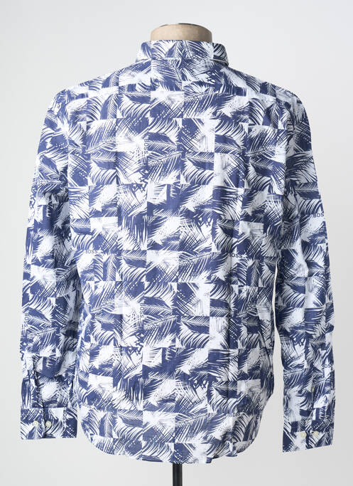 Chemise manches longues bleu HUGO BOSS pour homme