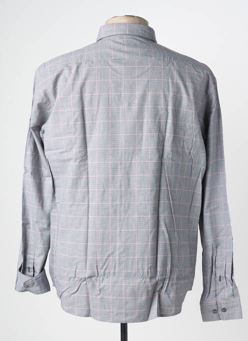 Chemise manches longues gris HUGO BOSS pour homme