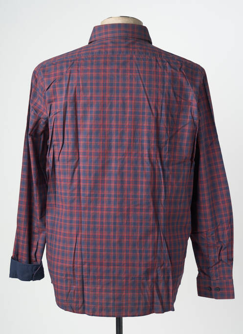 Chemise manches longues rouge HUGO BOSS pour homme