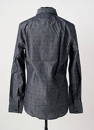 Chemise manches longues imprimé fantaisie gris HUGO BOSS homme