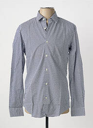Chemise manches longues imprimé fantaisie blanc HUGO BOSS homme