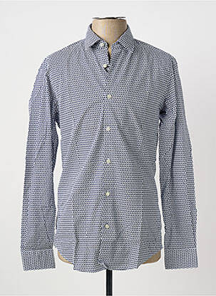 Chemise manches longues imprimé fantaisie blanc HUGO BOSS homme
