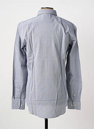 Chemise manches longues imprimé fantaisie bleu HUGO BOSS homme