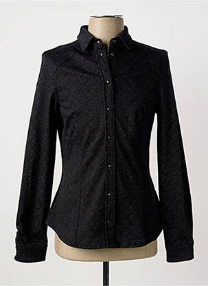 Chemisier noir KARL LAGERFELD femme