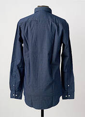 Chemise manches longues bleu SEIDEN STICKER homme seconde vue