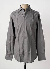 Chemise manches longues gris SEIDEN STICKER homme seconde vue