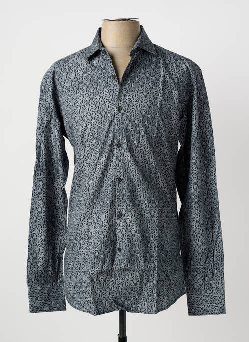 Chemise manches longues imprimé fantaisie gris KARL LAGERFELD homme