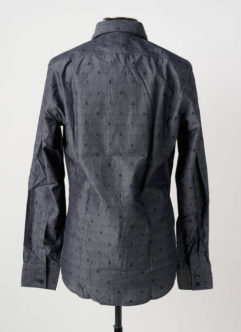 Chemise manches longues imprimé fantaisie gris HUGO BOSS homme