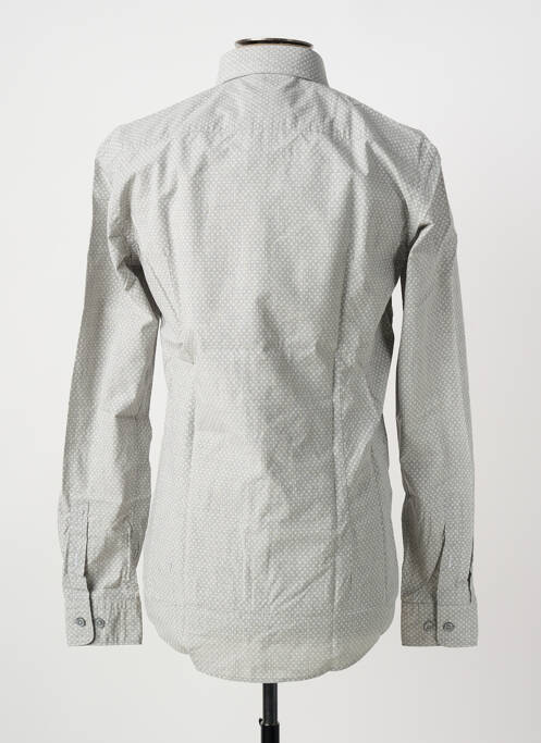 Chemise manches longues imprimé fantaisie gris HUGO BOSS homme