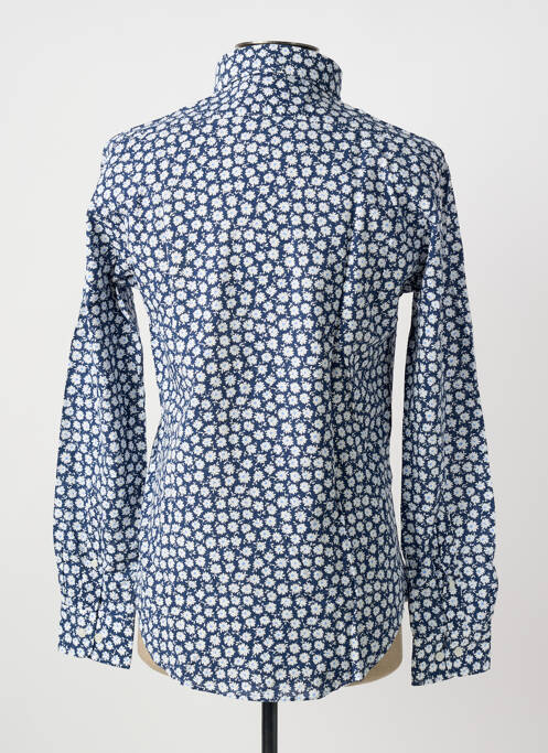 Chemise manches longues coupe cintrée bleu EDEN PARK homme