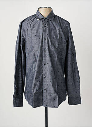 Chemise manches longues imprimé fantaisie gris HUGO BOSS homme