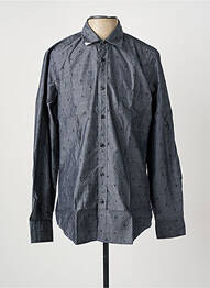 Chemise manches longues imprimé fantaisie gris HUGO BOSS homme