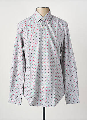 Chemise manches longues imprimé fantaisie gris HUGO BOSS homme