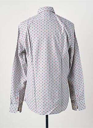 Chemise manches longues imprimé fantaisie gris HUGO BOSS homme