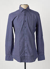 Chemise manches longues imprimé fantaisie bleu HACKETT homme