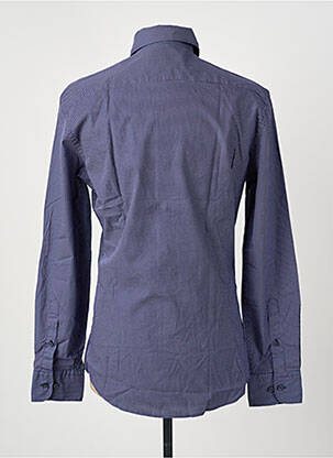 Chemise manches longues imprimé fantaisie bleu HACKETT homme